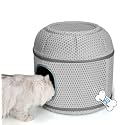 2 Way Pet House - Foldable Cat Cube Cave Tent (Grey)