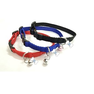dog amp cat 10mm cute nylon adjustable collar with bell for small medium dog plain dog amp cat collar charm