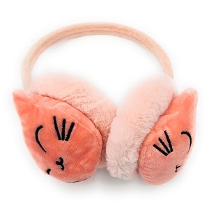 fluffy ear muff for women plush foldable earmuffs kids winter earmuffs girls boys cold weather ear warmer-1 piece
