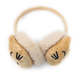 fluffy ear muff for women plush foldable earmuffs kids winter earmuffs girls boys cold weather ear warmer-1 piece