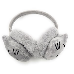 fluffy ear muff for women plush foldable earmuffs kids winter earmuffs girls boys cold weather ear warmer-1 piece