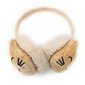 Fluffy Ear Muff for Women Plush Foldable Earmuffs Kids Winter Earmuffs Girls Boys Cold Weather Ear Warmer-1 Piece