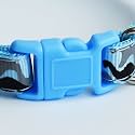 Puppy Cat Collars Soft Nylon Camo Kitten Pet Cat Puppy Collar Adjustable Breakaway Collars with Bell Super Safety Locking Buckle Soft Nylon Collars-Color May Vary