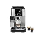 De'Longhi Magnifica Start Automatic Espresso Machine, Milk Frother, Silver