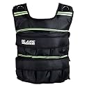 De Jure Fitness Adjustable Weighted Vest Jacket Workout Weight Vest Training Fitness Weighted Vest Jacket for Man and Woman (5 Kg, Black)