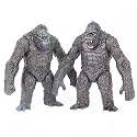 De-Lite 2025 Action Figures Soft Touch Vinyl Plastic Collectible Model Toys… (Junior-Godzilla, Mini Small Size - 7cm)