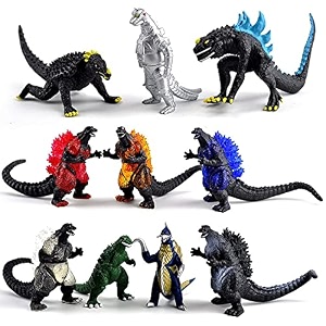 de-lite 2025 action figures soft touch vinyl plastic collectible model toys junior-godzilla mini small size - 7cm