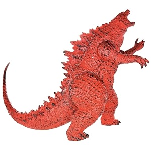 de-lite action figures soft touch vinyl plastic collectible model toys burning stylegodzilla red 15cm