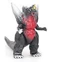 De-Lite™ Action Figures Soft Touch Vinyl Plastic Collectible Model Toys… (Small Mini SpaceGodzilla, Black, Size - 7cm)