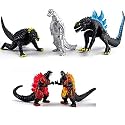 De-Lite 2025 Action Figures Soft Touch Vinyl Plastic Collectible Model Toys… (Junior-Godzilla, Mini Small Size - 7cm)