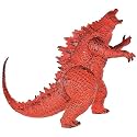 De-Lite™ Action Figures Soft Touch Vinyl Plastic Collectible Model Toys… (Burning StyleGodzilla, Red, 15cm)