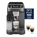 De'Longhi Magnifica Plus Fully Automatic Coffee Machine, Original Italian Brand, 18+ Hot & Cold Coffee Options, LatteCrema Technology, Direct Bean to Cup, 15 Bar Pressure, ECAM320.70.TB