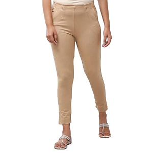 De Moza Women Pencil Fit Cigarette Pant