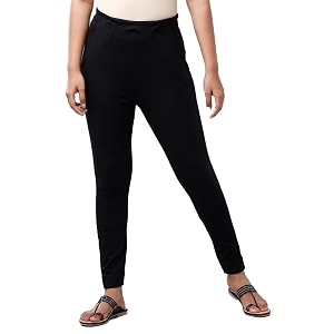 De Moza Women Pencil Fit Cigarette Pant