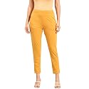 De Moza Women Pencil Fit Cigarette Pant