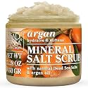 Dead Sea Collection Argan Salt Scrub – Exfoliating Body Scrub for Women – Moisturizing and Nourishing Skin – with Pure Oils and Dead Sea Minerals (23.28 Oz)