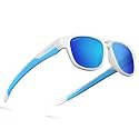 DEAFRAIN Polarized Kids Sunglasses Boys Girls Youth Sports Glasses Age 5-10