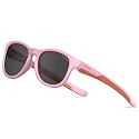 DEAFRAIN Polarized Kids Sunglasses Boys Girls Youth Sports Glasses Age 5-10