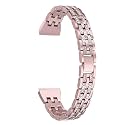 38/40 MM Diamond Bling Metal Band Stainless Steel Replaceable Strap Bracelet Compatible with Apple Watch iWatch Series SE/6/5/4/3/2/1 (Rose Gold)