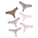 DEANGELMON Seamless Thongs for Women No Show Thong Underwear Women Comfortable Multiple Pack