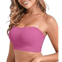 DEANGELMON Strapless Bras for Women Wireless Push