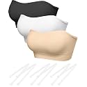 DEANGELMON Strapless Bras for Women Wireless Push