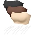 DEANGELMON Strapless Bras for Women Wireless Push