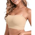 DEANGELMON Strapless Bras for Women Wireless Push