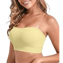 DEANGELMON Strapless Bras for Women Wireless Push