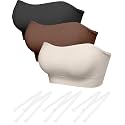 DEANGELMON Strapless Bras for Women Wireless Push
