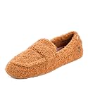 Dearfoams Women's Hazel-Lighweight Driving Loafer Machine Washable Comfortable Shoe
