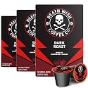 Death Wish Coffee Dark Roast Single Serve Coffee Pods, Organic, 30 Count