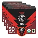 Death Wish Coffee - Dark Roast Single Serve Pods - (50 Count) (Pack of 4)