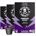 Death Wish Coffee Espresso Roast Single Serve Pods, Organic, 30 Count