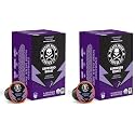 Death Wish Coffee, Espresso Roast Single Serve Coffee Pods - Fair Trade and Organic (10 Count) (Pack of 2)