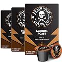 Death Wish Coffee Medium Roast Single Serve Coffee Pods, Organic, 30 Count