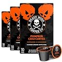 Death Wish Coffee Pumpkin Chai Single Serve Pods, Fair Trade, 30 Count