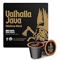 Death Wish Coffee Valhalla Java Medium-Dark Roast Pods, Organic, 50 Count