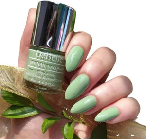 debelle gel nail lacquer - fleur pistachio fleur pistachio