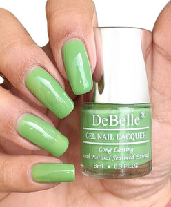 debelle gel nail lacquer mystique green