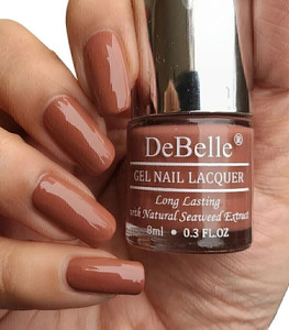 debelle gel nail lacquer -toffee rose toffee rose