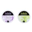 DeBelle Nail Polish Remover Wipes Combo of 2 - Blueberry Blush &amp; Green Tea Gush |Acetone free| Enriched with jojoba Oil, Olive Oil &amp;Vitamin E|(30 pads)