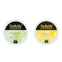 DeBelle Nail Polish Remover Wipes Combo of 2 - Green Tea Gush &amp; Lime Lush |Acetone free| Enriched with jojoba Oil, Olive Oil &amp;Vitamin E|(30 pads)