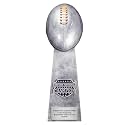 Decade Awards Fantasy Football Champion Trophy - Gold or Silver, 11.5 or 16 Inch Tall - Custom Engraved FFL Champion Award - Customize Now