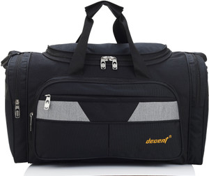 decent luggage db-02 high-quality fabric travel duffel bags - perfect unisex travel companion duffel without wheels