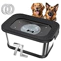 Decflow No Spill Dog Water Bowl, 7L Stainless Steel Anti-Splash Bowls