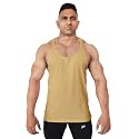 Decisive Fitness 100% Cotton Gym Vest, Gym Stringer Bodybuilding Vest for Men, Straight Bottom