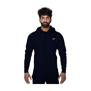 DECISIVE Fitness Slim Fit Fleece Winter Hoodie