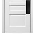 Deck the Door Decor | Door Push Plate - Screw Mount - Multiple Sizes & Finishes (Satin Black, 3 x 12)(Pack of 2)