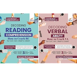 decoding reading comprehension amp verbal ability how to prepare varc for cat xat snap amp gmat - set of 2 books